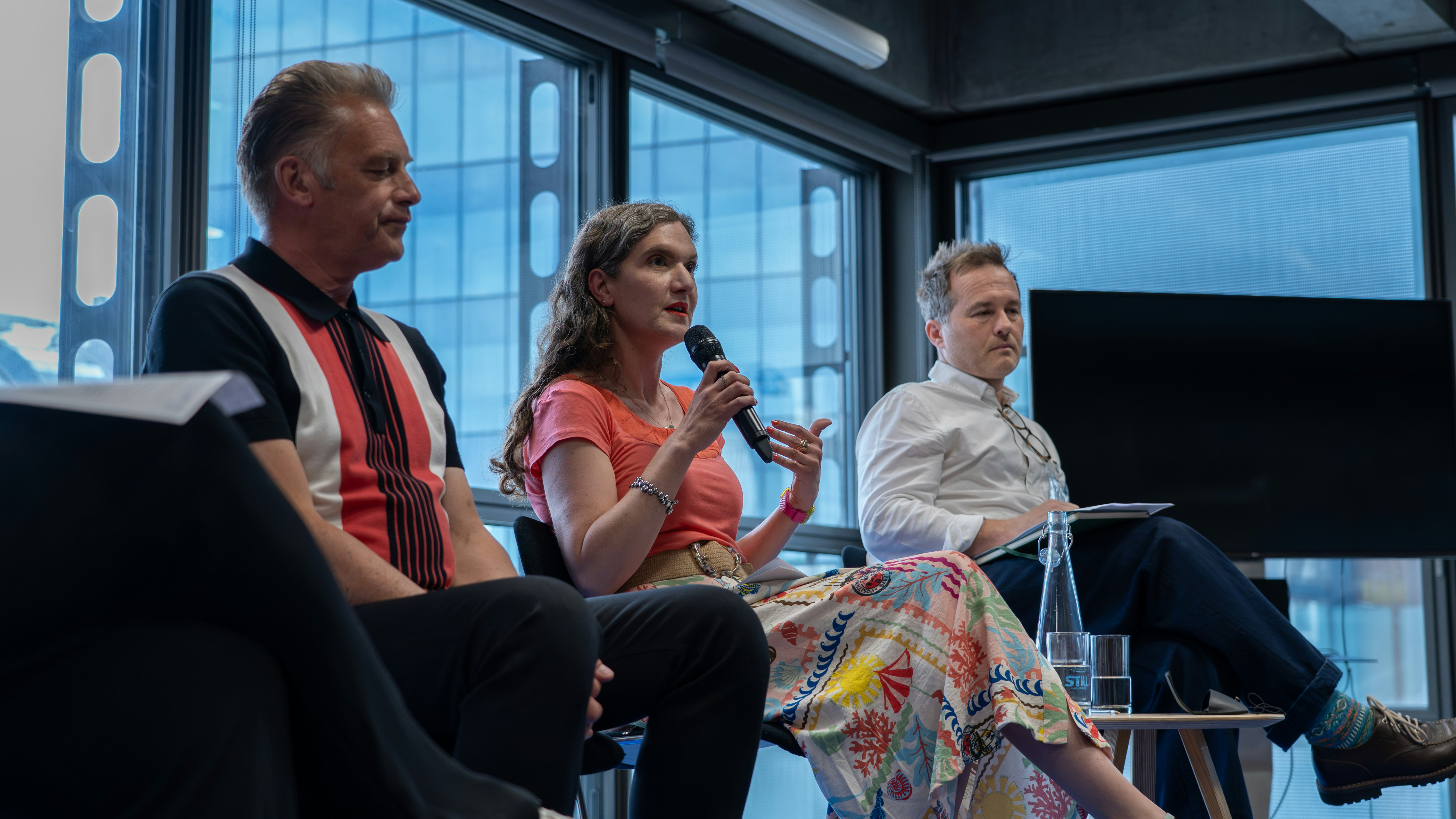 speakers on climate change panel
